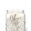 Silver Branches Single Wick Candle Holder