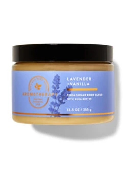 Aromatherapy Lavender Vanilla Shea Sugar Body Scrub