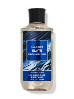 Mens Clean Slate 3-in-1 Hair, Face & Body Wash