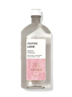 Aroma Rose Vanilla Body Wash And Foam Bath
