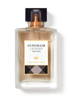 Mens Gingham Legend Cologne