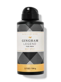 Mens Gingham Legend Body Spray