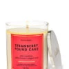 Strawberry Pound Cake Signature Single Wick Candle