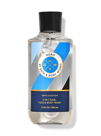Mens Hero 3-in-1 Hair, Face & Body Wash 1 Mens Hero 3-in-1 Hair, Face & Body Wash