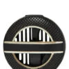 Black Textured Car Fragrance Holder