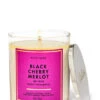 White Barn Black Cherry Merlot Signature Single Wick Candle