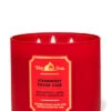 White Barn Strawberry Pound Cake 3-Wick Candle