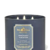White Barn Mahogany Teakwood 3-Wick Candle