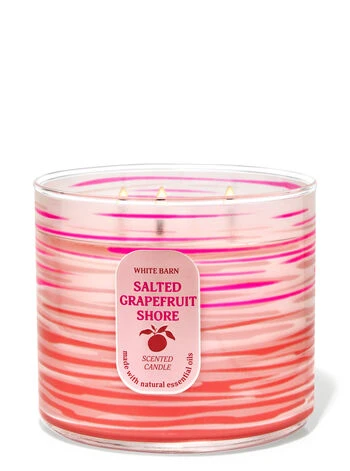 Salted Grapefruit Shore 3-Wick Candle 1 Salted Grapefruit Shore 3-Wick Candle