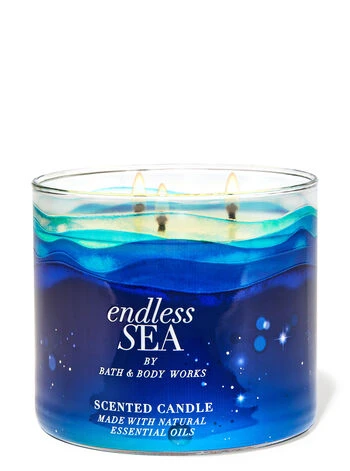 Endless Sea 3-Wick Candle 1 Endless Sea 3-Wick Candle