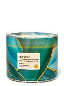 Flannel 3-Wick Candle