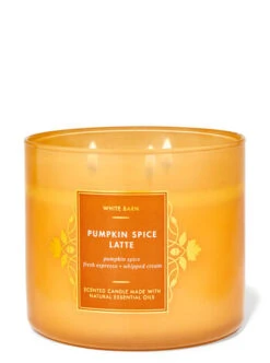 White Barn Pumpkin Spice Latte 3-Wick Candle