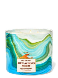 Blue Lavender Breeze 3-Wick Candle