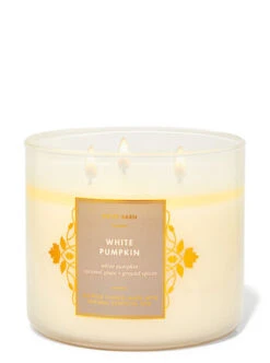 White Barn White Pumpkin 3-Wick Candle