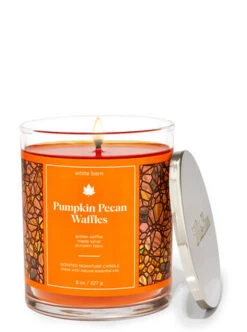 White Barn Pumpkin Pecan Waffles Signature Single Wick Candle