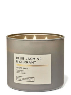White Barn Blue Jasmine & Currant 3-Wick Candle