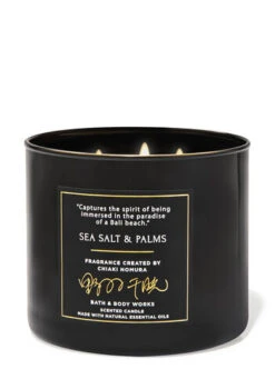 Sea Salt & Palms 3-Wick Candle
